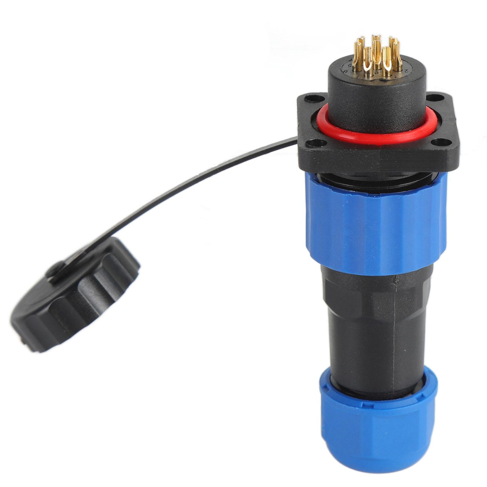 

IP68 Waterproof Plug Socket Square Aviation Power Connector Industrial Terminal Adapter SP168 Pin