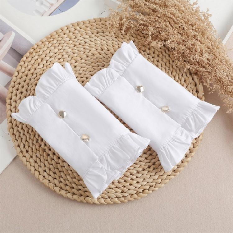 Easy Sleeves Cuffs White Lace Brim Women Simple Wedding False Sleeves