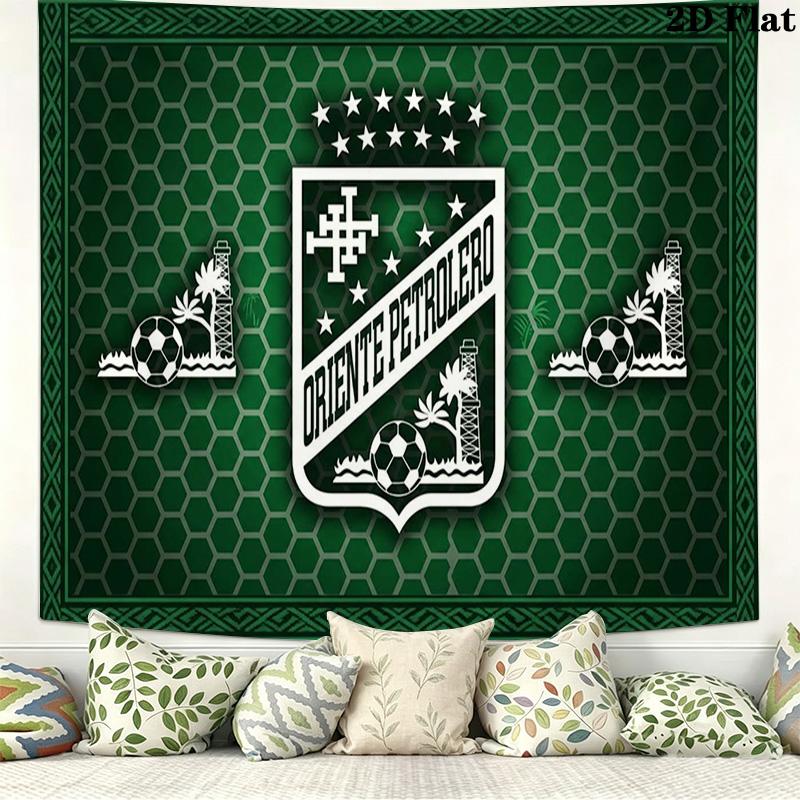 Oriente Petrolero Wall Tapestry Aesthetic Wall Hanging Printed Fabric Blanket Decorative Tapestries for Bedroom Living Room Home Decor