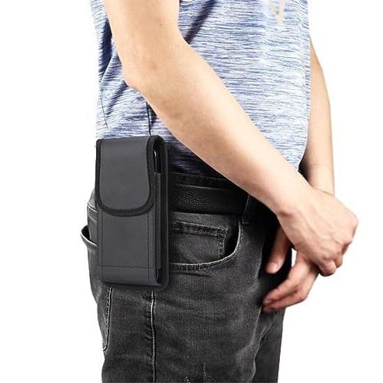 Smartphone Pouch Belt YODIMDA Mobile Cover Vertical Compatible iPhone 17 Pro 16 10 IV Waist Case Smartphones.