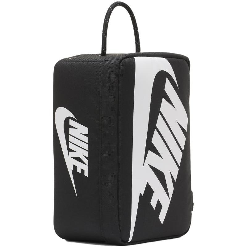 Nike Polyester Schuhkarton Handtasche Schultertasche Umhängetasche Aufbewahrungstasche Unisex Schwarz Lässig DV6092-010