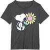 Peanuts Snoopy Rosa Gänseblümchen T-Shirt