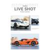 1/24 Koenigsegg Jesko Cool Sports Car Alloy Model, Rotor Door, Simulated Sound and Light, Restored Details, Exquisite Desktop Ornaments