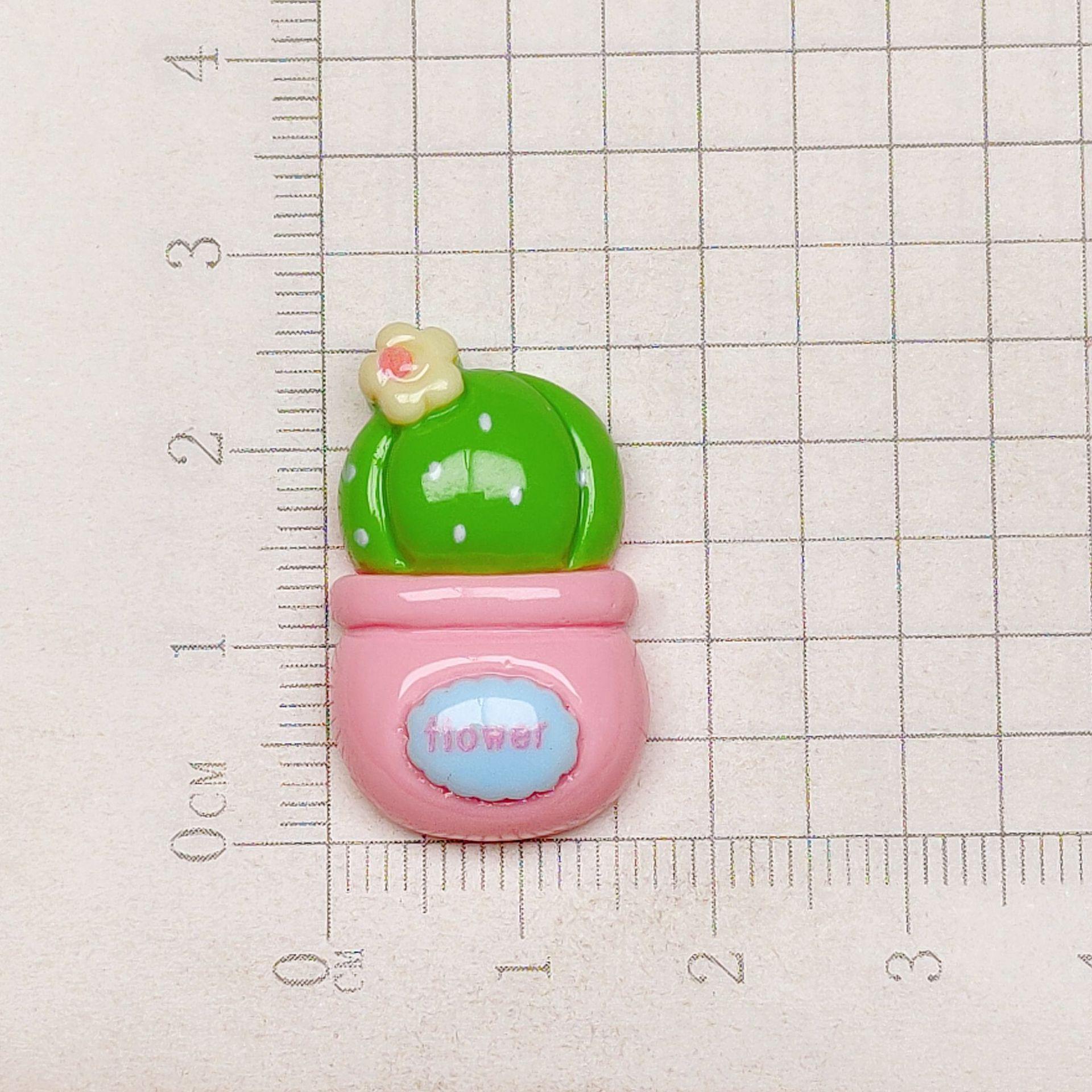 

100 кавайных мультяшных цветов в горшках из смолы кабошон для изготовления ювелирных изделий своими руками серьги подвески аксессуары кукольный домик ремесло деко