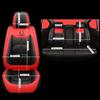 Four Seasons Univeral Car Five-seat Car Seat Cover SUV Waterproof Package PU Leather Car Seat Cover Univeral Car Seat Cover For Five-seat Models