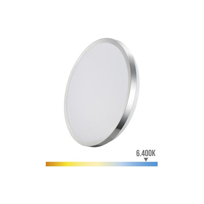 Applique LED - Blanc - Adulte - 800 lumens 6400K - cadre chromé