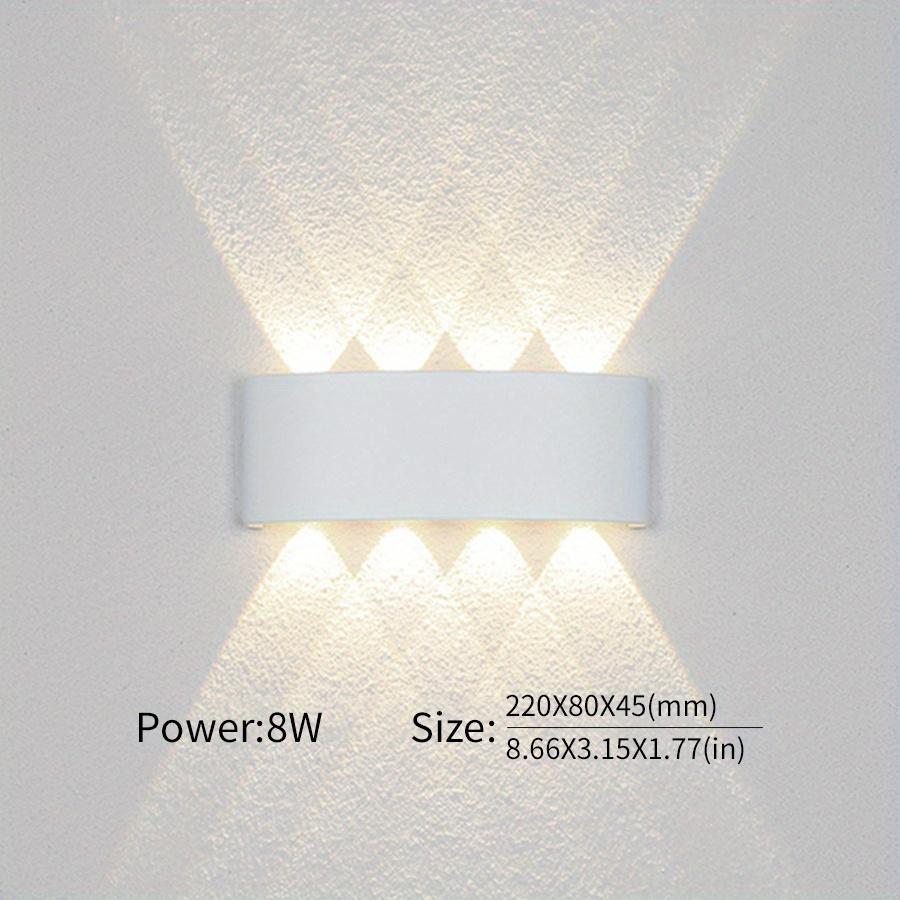 Led Wall Lamp Waterproof IP66 Up And Down Lighting Garden Decoration AC85-265V indoor&outdoor Wall Light for Bedroom Living Room