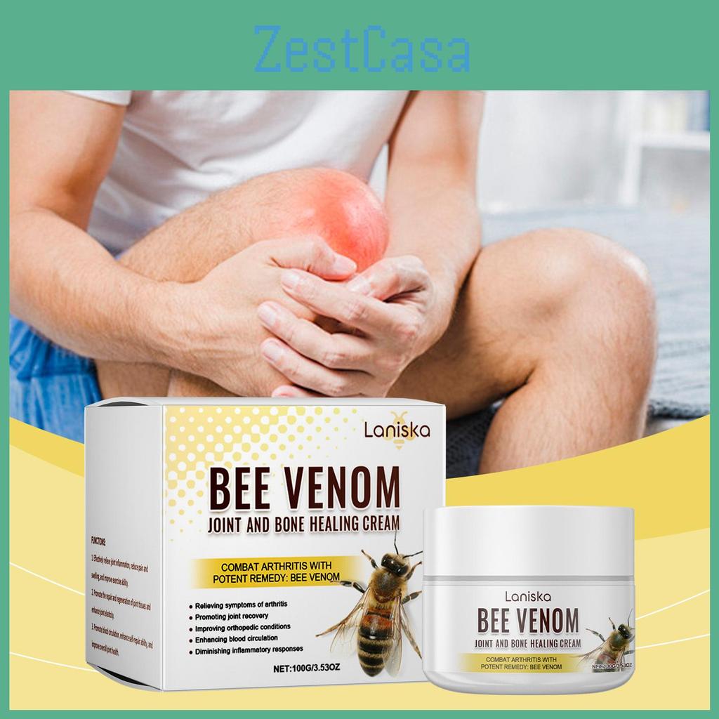 Laniska Bee Venom Joint Care Cream For Shoulder Neck Lower Back Relief And Skin Nourishment