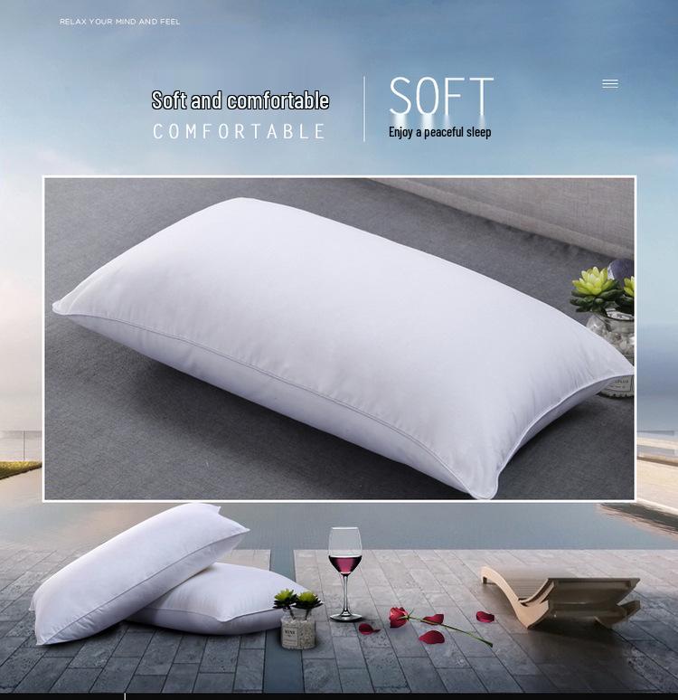 Bellelai Pure Cotton Star Hotel Feather Velvet Pillow – Soft and Comfortable