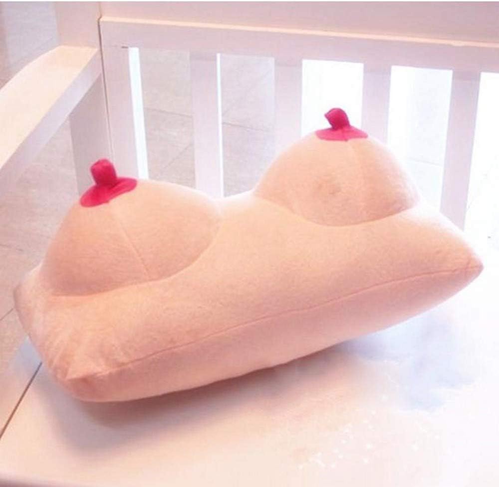 MMIAOO Breast Pillow Plush Toy, Fun Item, Cute Body Pillow, Breast Body Pillow, Nap Pillow, Unisex, Birthday Present, Gift