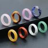 Antiker Stil Accessoire Natürlicher Kristall Achatstein Laufender Ring Spielarmband Handgehaltener Ring - Langlebige Kristallhandwerke
