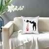 Liebeskranke Banksy Streetart Kissenbezug Kissen für Sofa Graffiti Kissenbezüge