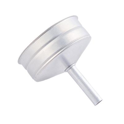 Filtro a Imbuto di Ricambio in Alluminio per Caffettiera Moka per Caffè Espresso 1/2/3/6/9/12 Tazze