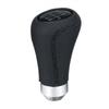 6 Speed Car Gear Stick Shift Knob Shifter Lever Leather Black Universal Manual