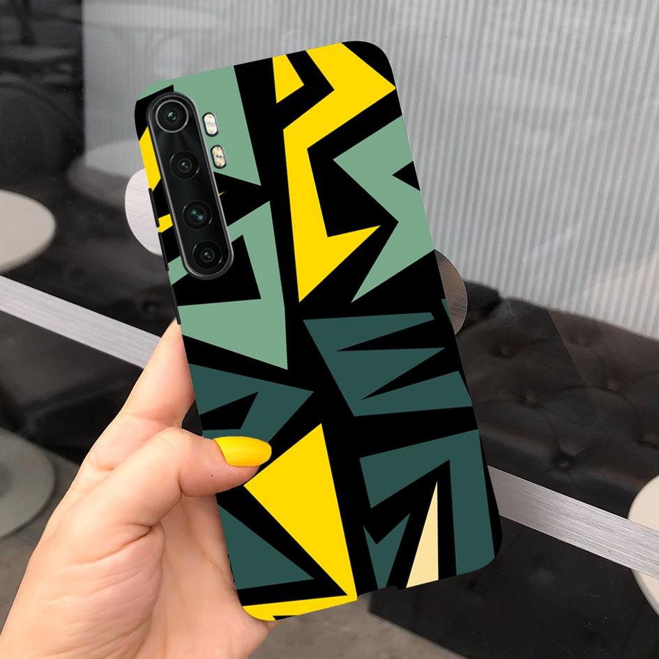 For Xiaomi Mi Note 10 Lite Case 6.47" Fashion Cute Girls Painted Soft TPU Cover For Xiaomi Note 10 Lite MiNote10 Lite Phone Case