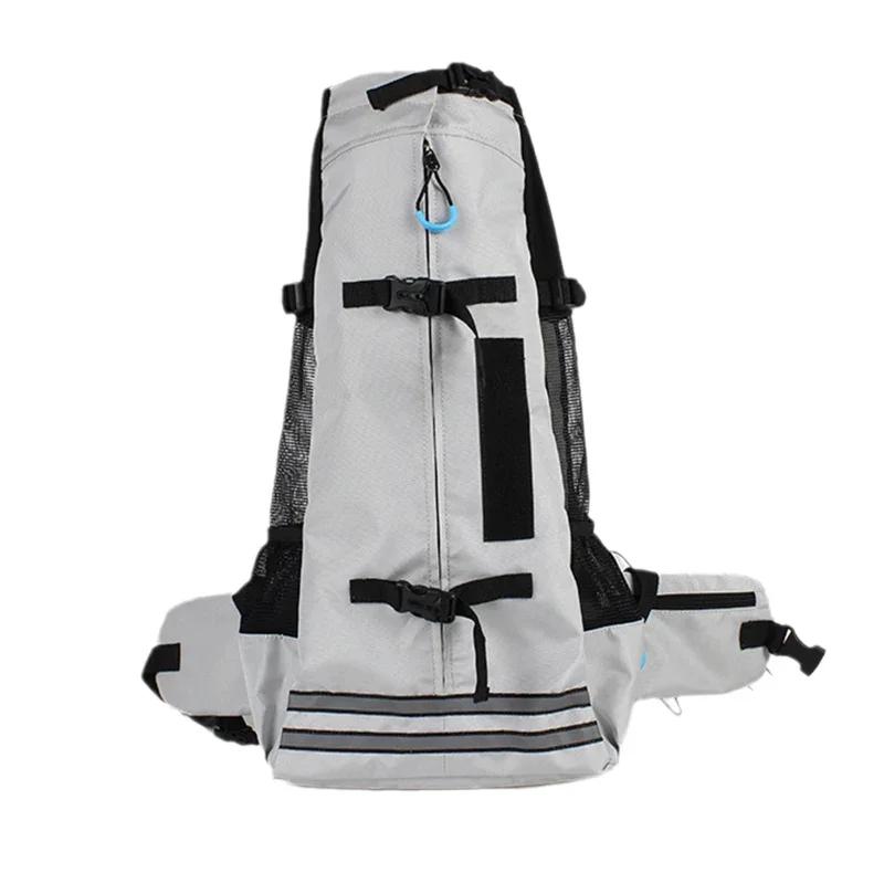 Modischer wasserdichter Hundereise-Rucksack Verdickte verbreiterte Gurte Haustier-Tragetaschen für Komfort und einfache Handhabung für mittelgroße Hunde Corgi