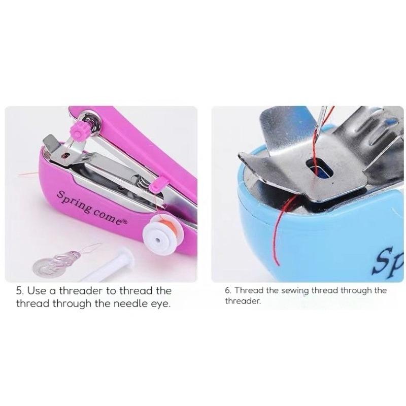 Portable Mini Manual Sewing Machine, Multi-functional Creative Sewing Machine for Home Use.