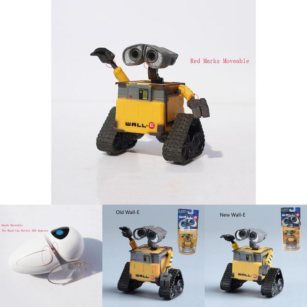 Niedliche Wall-E Eve Mini-Roboter-Actionfiguren – Geschenkidee für Kinder und Sammler