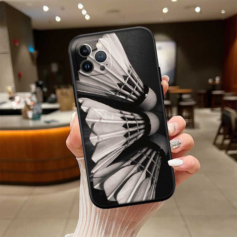 

UP11 Badminton Sports Phone Case for Samsung Galaxy A11 A12 A13 A15 A52S A53 A55 A56 A70 A71 A72 A73 F06 F16 F56 S10 Plus S10e Galaxy A72