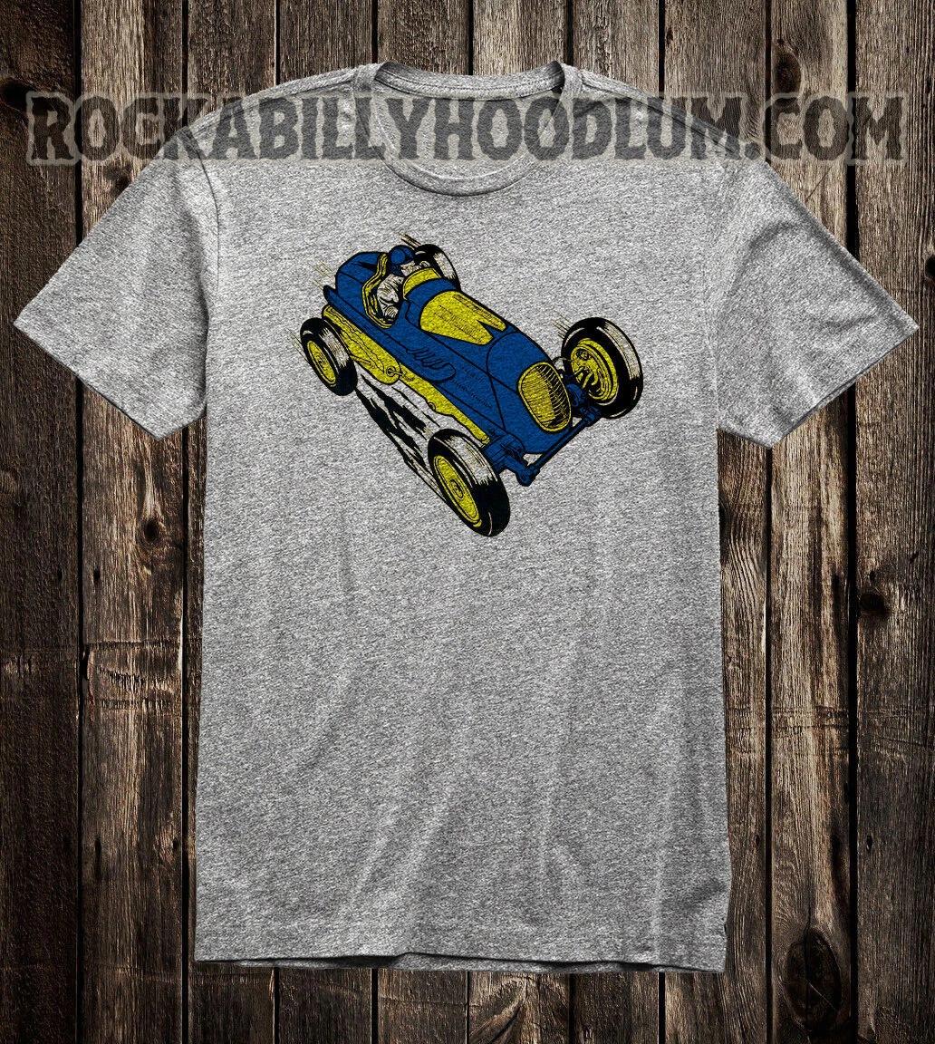 

Retro Hot Rod T Shirt Tee Drag Race Racing Speed Shop Stylized Emblem L