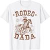 Rodeo Dada Western Cowboy Family Matching Father's Day T-Shirt