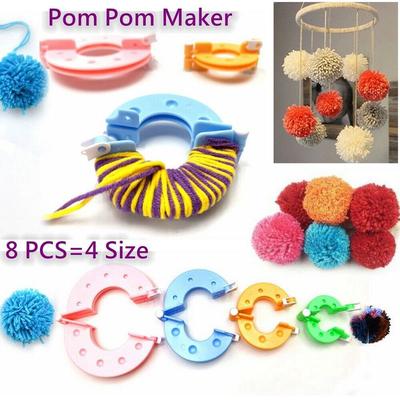 8 ST Fluff Ball DIY Tool Weaver Needle Stick Bobble Tool
