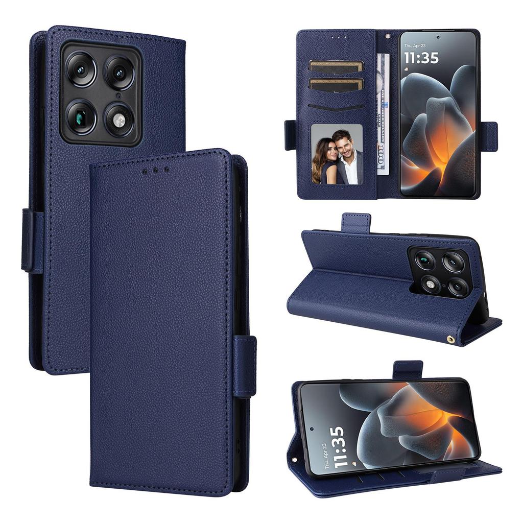 Flip Cover Compatible for Motorola Signature PU Leather Phone Case Full-Body Protection with [RFID Blocking]