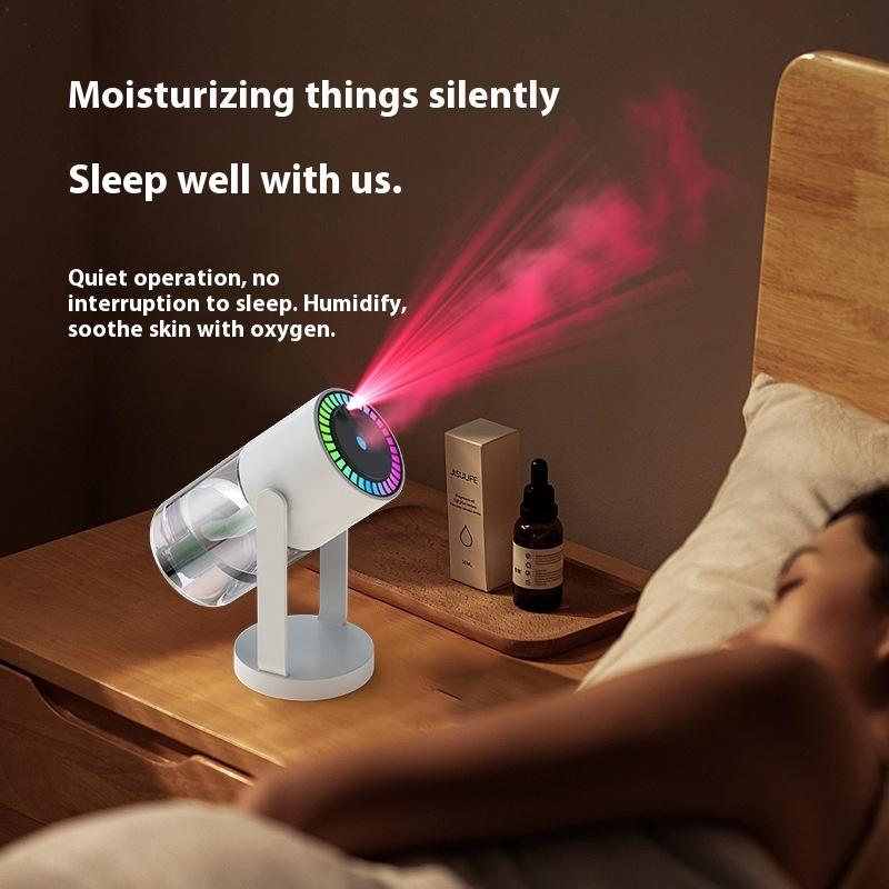 Star Projection Humidifier USB Ultrasonic Car Air Humidifier Household Water Replenishment Atomizer