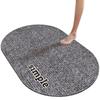 Nordic Style Diatomaceous Earth Bathroom Mat: Wear-Resistant, Dirt-Resistant, Water-Absorbent, Non-Slip.