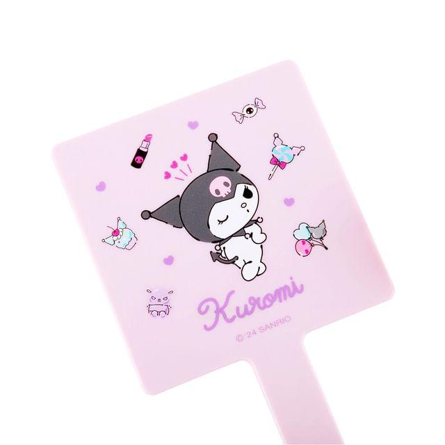 Kokoa - Квадратное карманное зеркало Sanrio Kuromi Purple