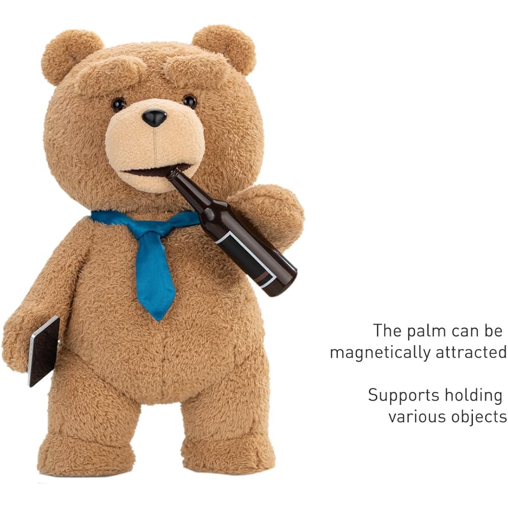 Pop Mart Ted2 Action Plush Toy Soft Stuffed Animal 30cm