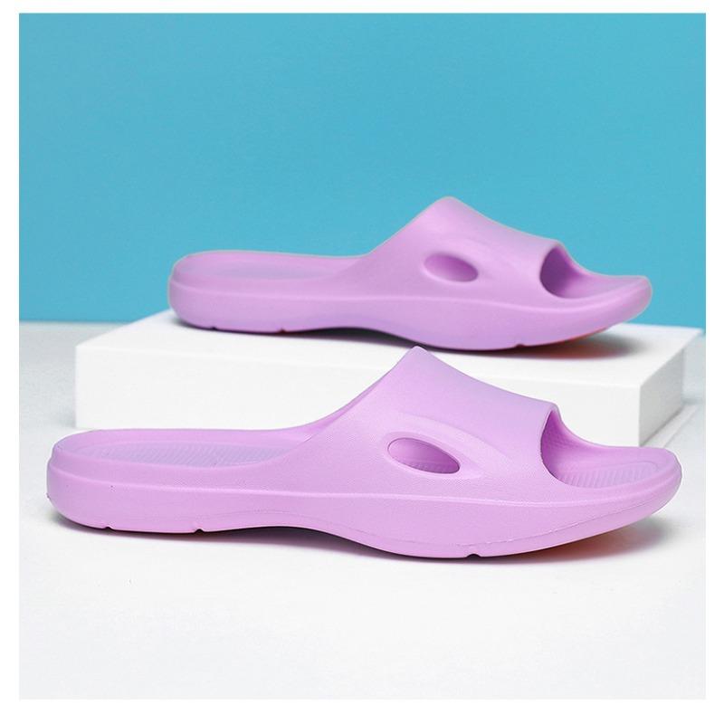 New EVA bow design non-slip bottom sandals outside slippers men and women home non-slip elderly pregnant women anti-fall