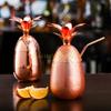 Pineapple Glass Cocktail Glass Wine Set Wine Glass Metal Wine Cups top sale