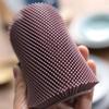 Domestic silicone apple dishwashing sponge (color sent randomly)