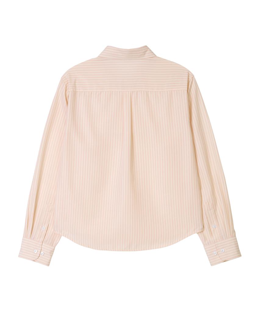 BITTERCELLS Standard Lauren Striped Shirt - Pink