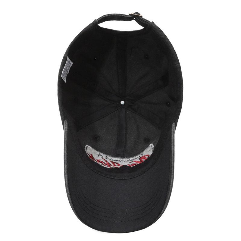 Stickerei Brief Baseball Kappe Männer Frauen Im Freien Sonnenhut Denim Hut Pferdeschwanz Panama Kappe Snapback Hut Sonnenblende Hüte