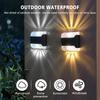 Waterproof LED Solar Wall Lamp Waterproof Street Light Yard Porch Luminous Lighting Up Balcony And Down Decoration Home M2B7