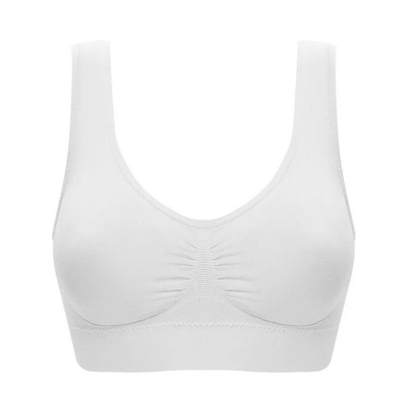 Large Unpadded Wireless Sports Sleep Bra