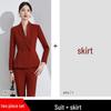 Women's Elegant High-End Suit Set for Formal Interviews and Events