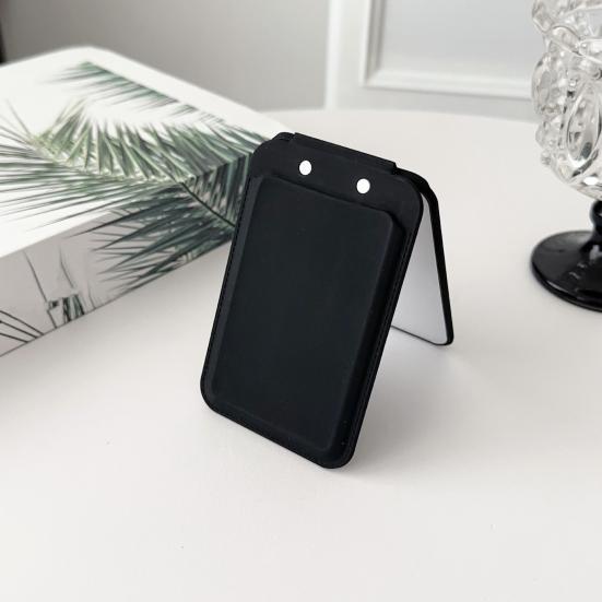Magnetic Card Holder with Mirror Anti-slip Phone Stand for Magsafe for iPhone