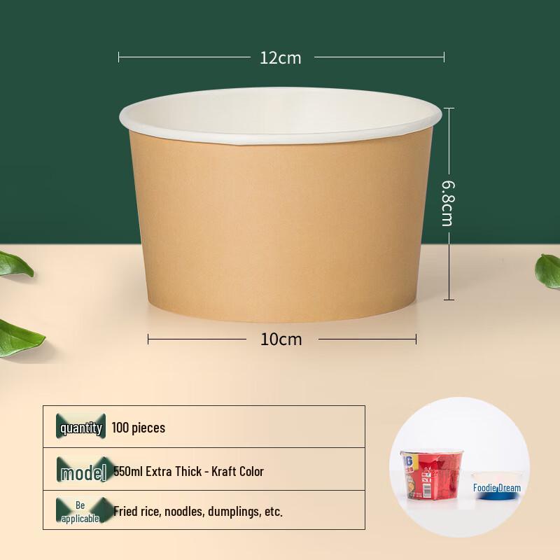 Disposable Paper Bowls for Home & Commercial Use
