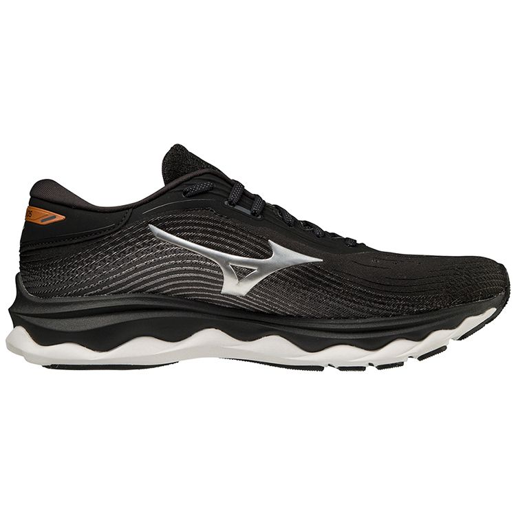 Mizuno Wave Sky 5 Lightweight Low-Top Running Shoes Men Sneakers Black J1GC210268