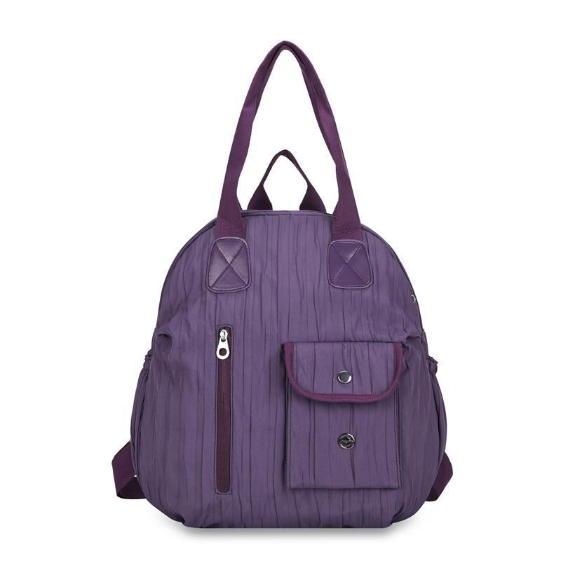 Schoolbag Backpack Women's Travel Backpack Large Capacity Going Out Short Trip Lightweight 1011 New High Value Mommy Bag
