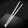 Kitchen Cooking Tongs Stainless Steel Kitchen Tweezer Tong with Precision Serrated Non-Slip Tips for Frying Plating