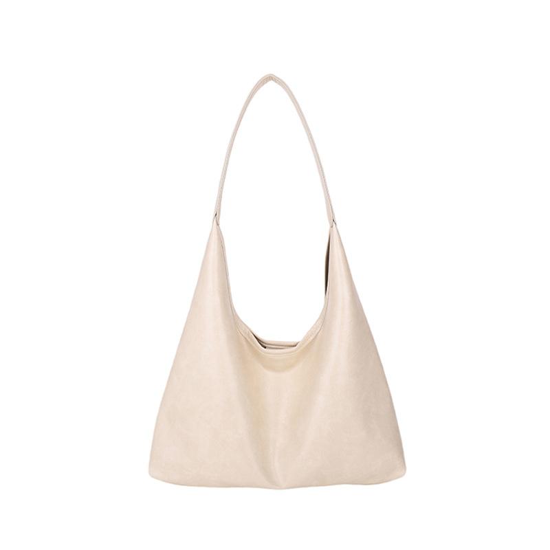 

Retro tote bag women s autumn and winter new trendy fashion out of class large capacity shoulder armpit bag one size fits all