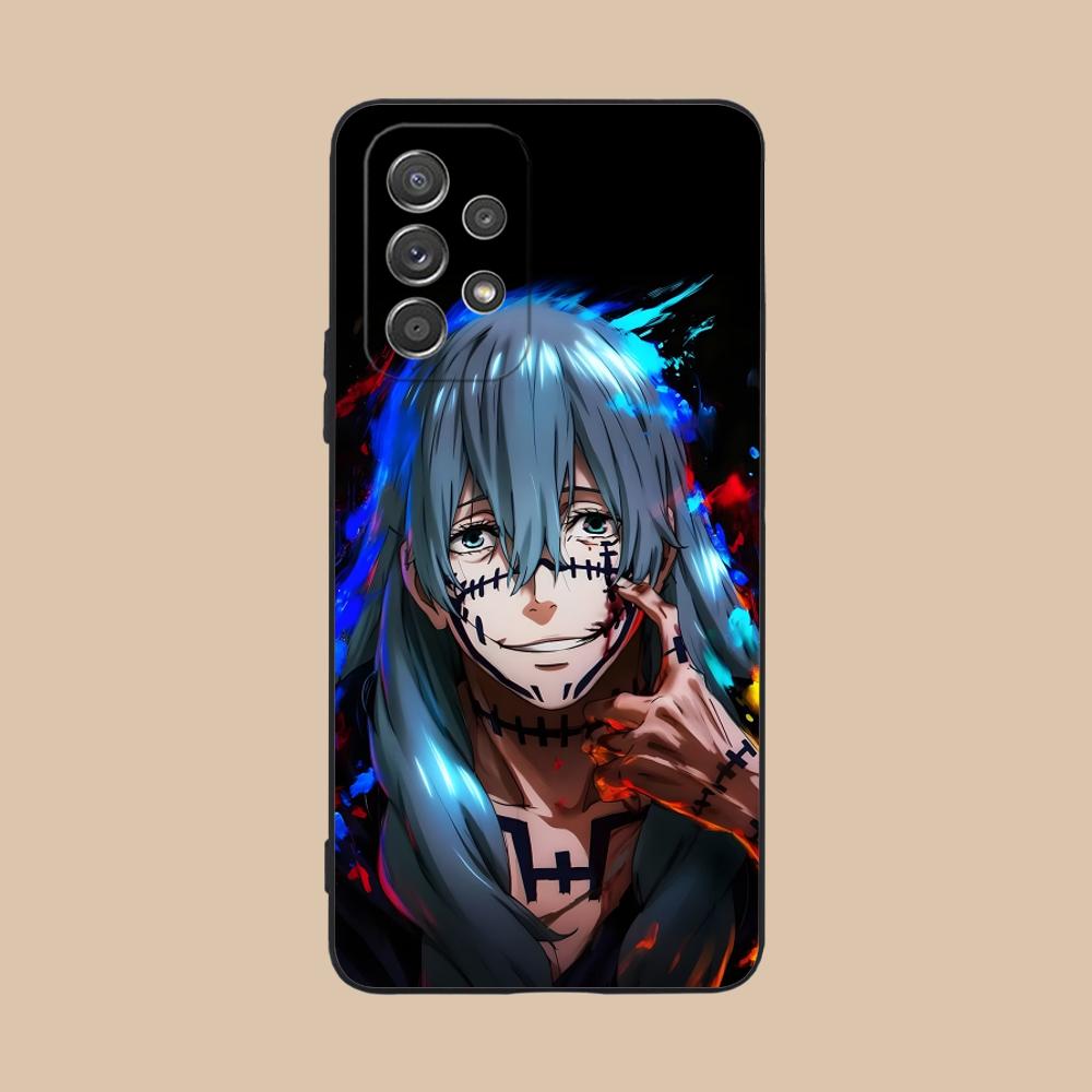 

JJK Mahito Phone Case for Samsung Galaxy A56 55 54 53 52 51 36 35 34 23 16 15 5G Soft TPU Shockproof Cover Galaxy A51 5G
