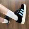 Retro women's Hong Kong style versatile couple skateboard shoes ins Guochao niche students light street shooting sports and leisure shoes women