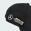 Adidas MERCEDES AMG PETRONAS FORMULA ONE Team Baseball Cap LIGHTWEIGHT METAL Badge RF972 Men's BlackWhite (JW6267)