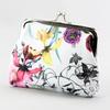 Women's Eco-leather Wallet with Flowers Eslee