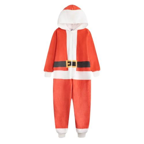 Show Me The Merch Childrens/Kids Santa Claus All-In-One Nightwear